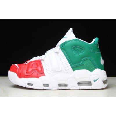 Nike Erkek Air More Uptempo '96 Italy Qs University Kırmızı / Yeşil Spor Ayakkabı Türkiye - QGLXR59K